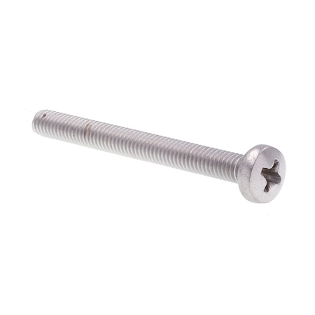 Prime-Line Machine Screw, Metric Pan Head, Phil Drive M4-0.7 X 40MM A2-70 Stainless Steel 10PK 9131272